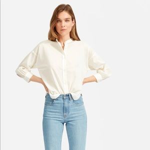 Everlane Collarless Air Shirt